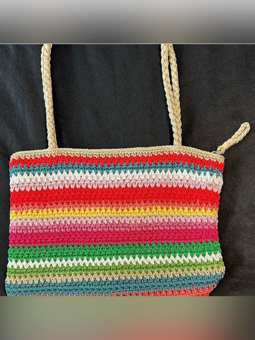 The Sak Multicolor Crochet Tote Bag - Picture 6 of 6